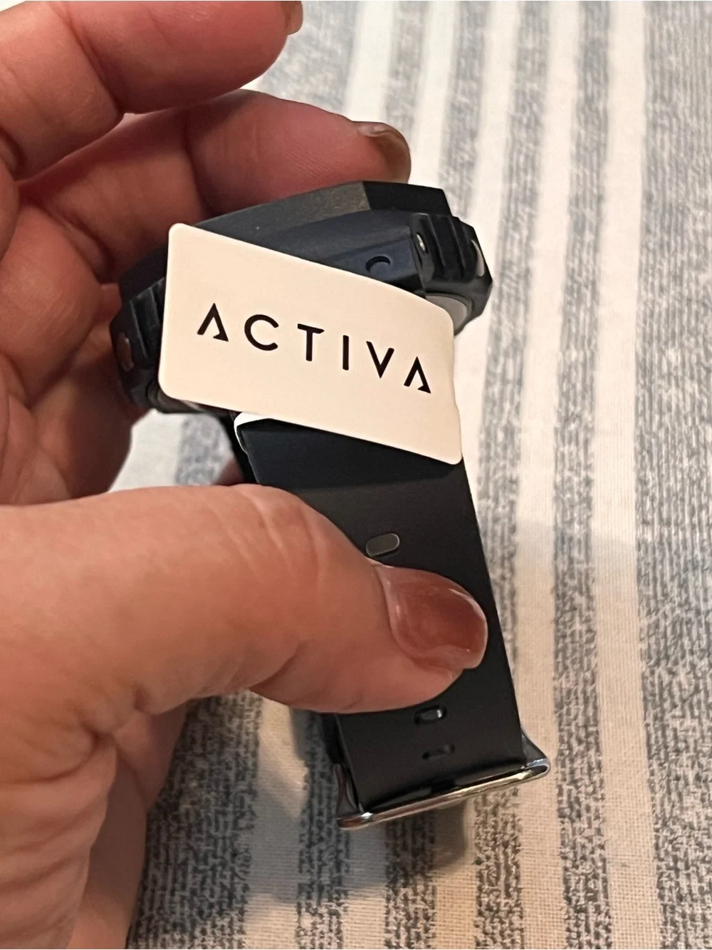 Activa by Invicta Dual Time Digital-Analog Watch - Black and Silver